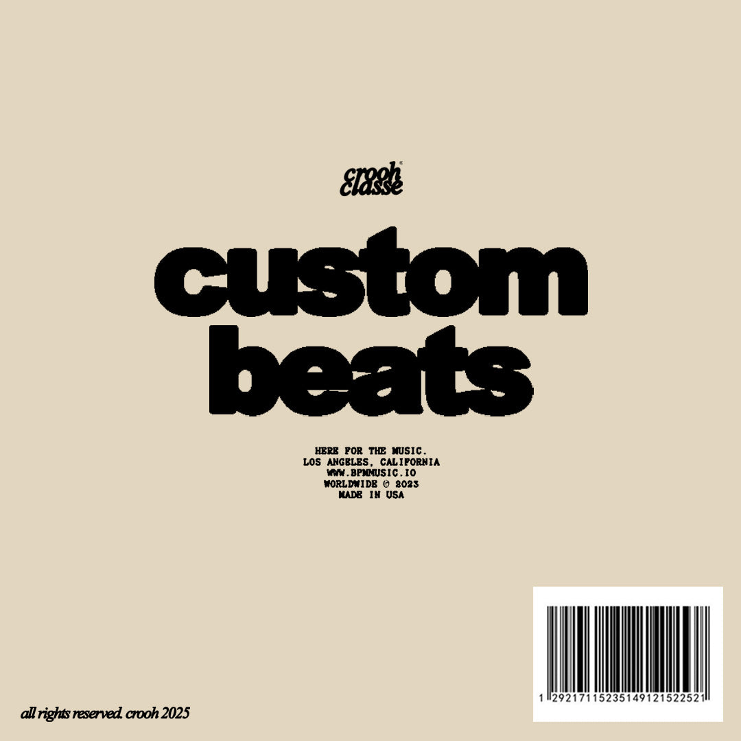 CUSTOM BEATS